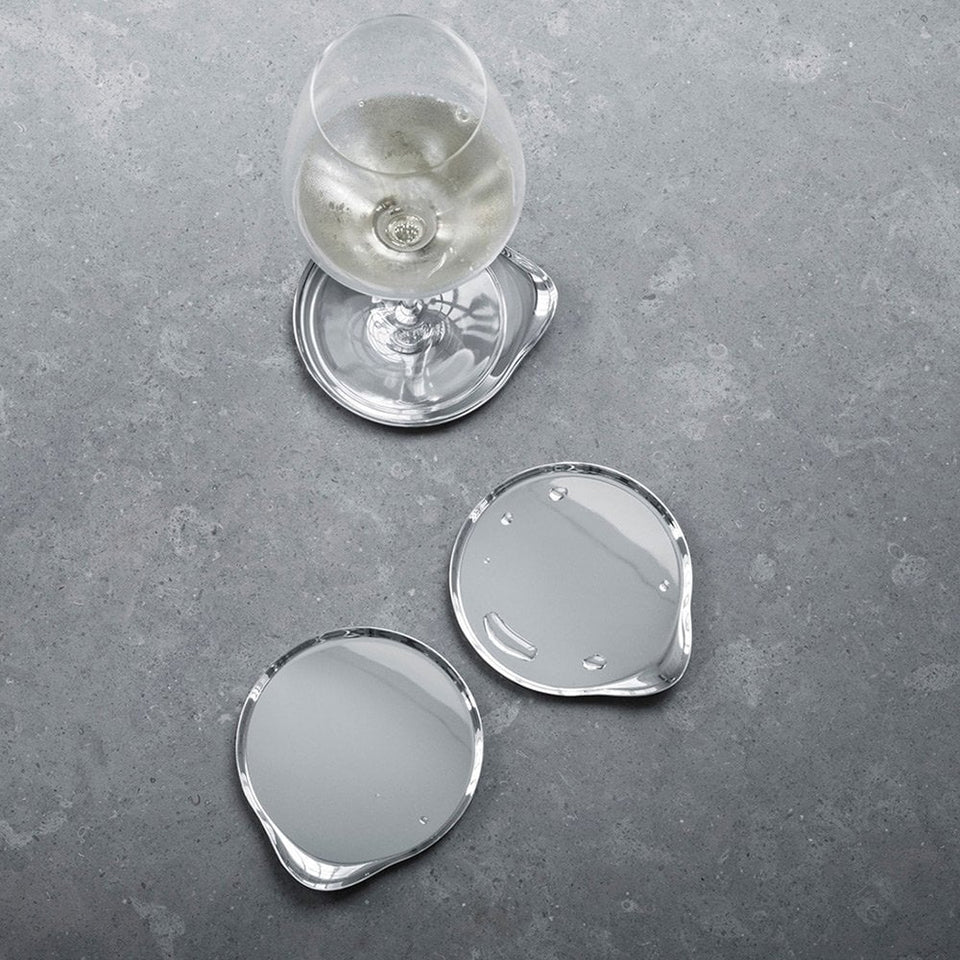 Georg Jensen WINE Coasters, 4pcs