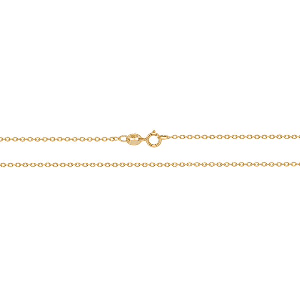 Francis & Gaye Gold 1mm Lightweight Rolo Chain