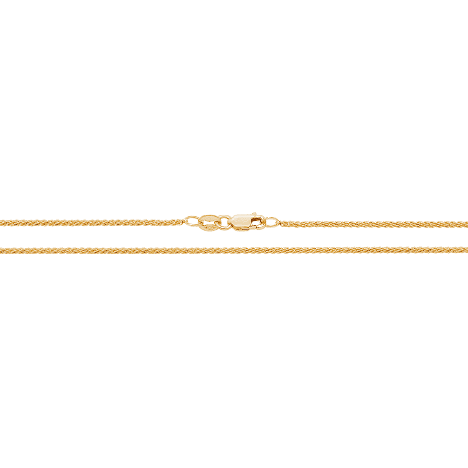 Francis & Gaye Gold 1mm Spiga Chain