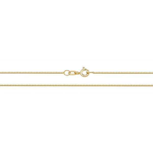 Francis & Gaye Gold Diamond Cut Snake Chain