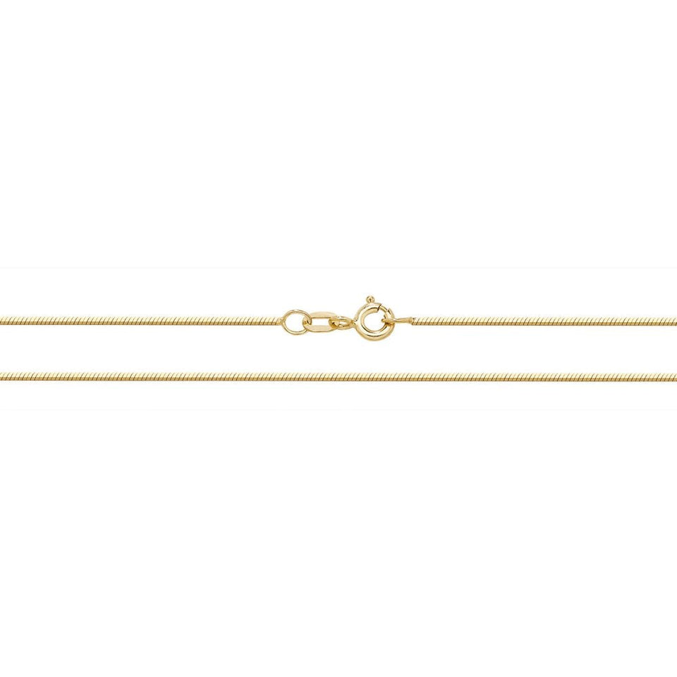 Francis & Gaye Gold Diamond Cut Snake Chain