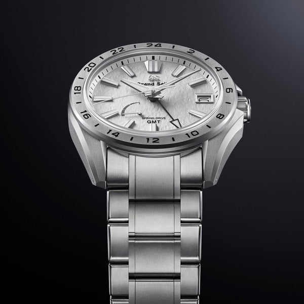 Grand Seiko Evolution 9 'Mistflake' GMT Titanium Spring Drive Watch