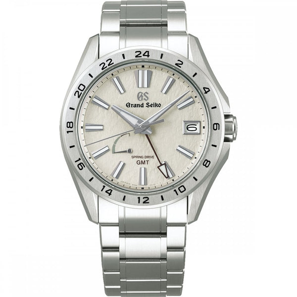 Grand Seiko Evolution 9 'Mistflake' GMT Titanium Spring Drive Watch