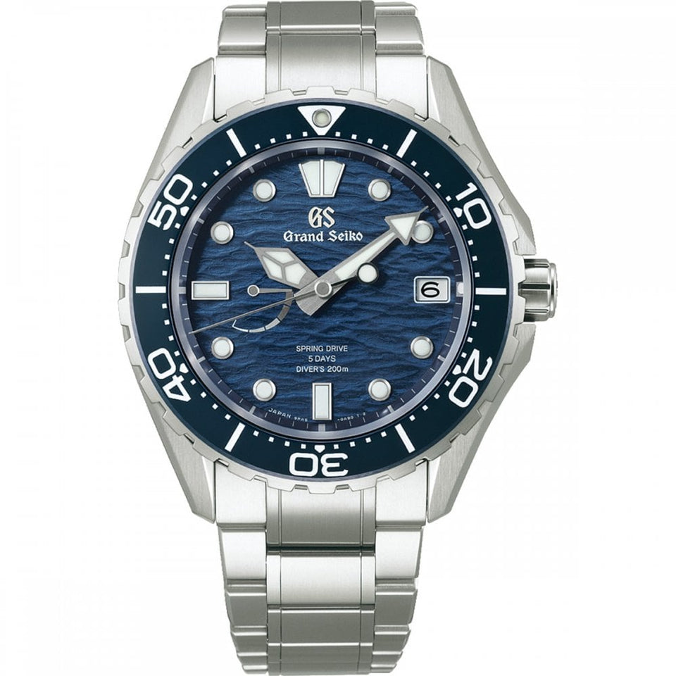 Grand Seiko Evolution 9 ‘Ushio’ Blue Spring Drive Diver’s Watch