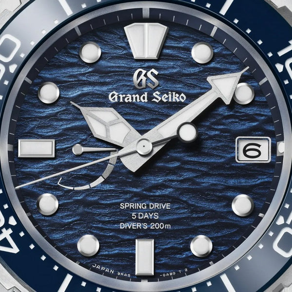 Grand Seiko Evolution 9 ‘Ushio’ Blue Spring Drive Diver’s Watch