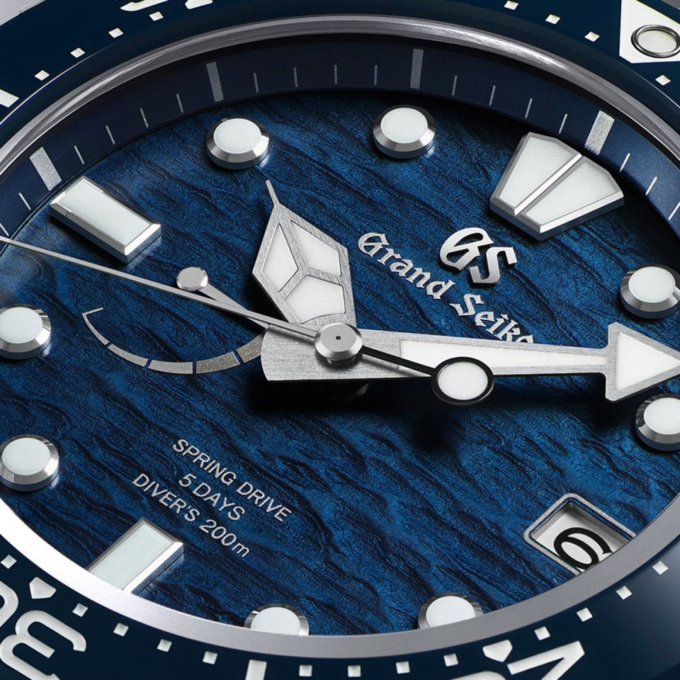 Grand Seiko Evolution 9 ‘Ushio’ Blue Spring Drive Diver’s Watch