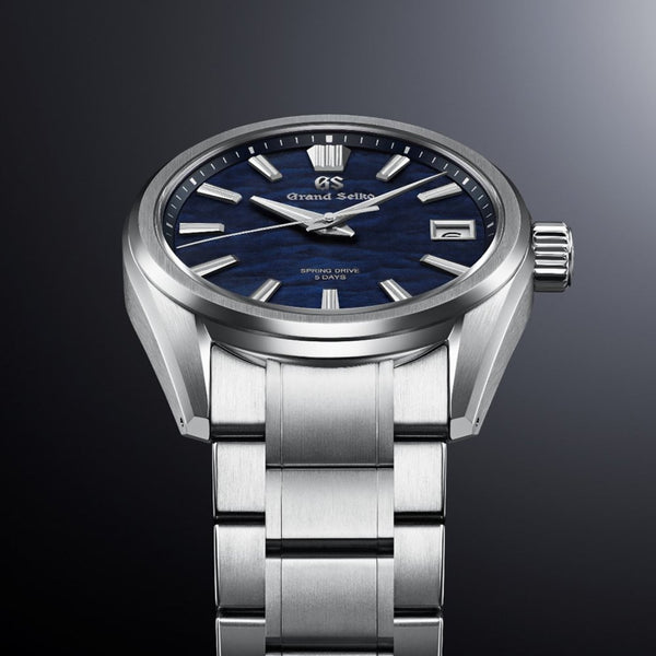 Grand Seiko Gent's 'Lake Suwa Before Dawn' Spring Drive Watch