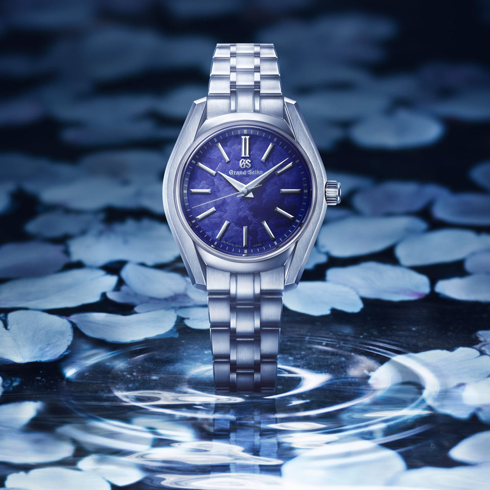 Grand Seiko Ladies Heritage 'Hana-Ikada Blue Cherry Blossom' Quartz Watch