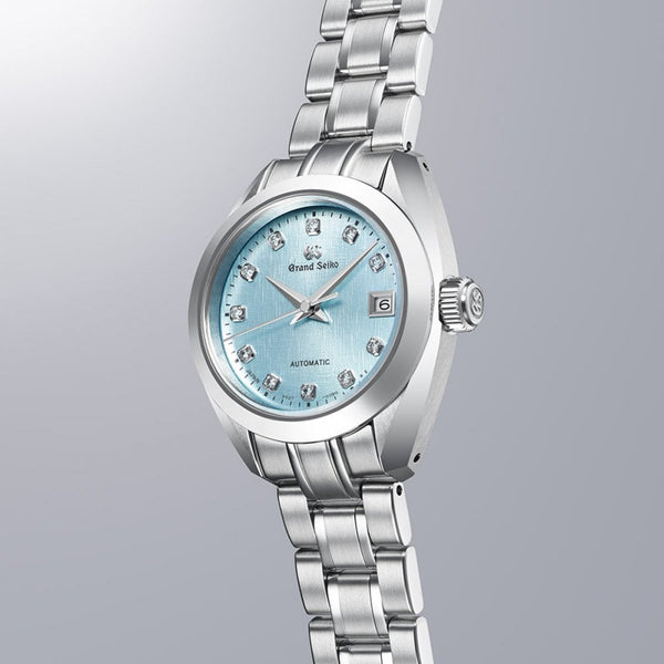 Grand Seiko Ladies ‘Mizu-Hanada’ – ‘Blue Linen’ Mechanical Automatic Watch