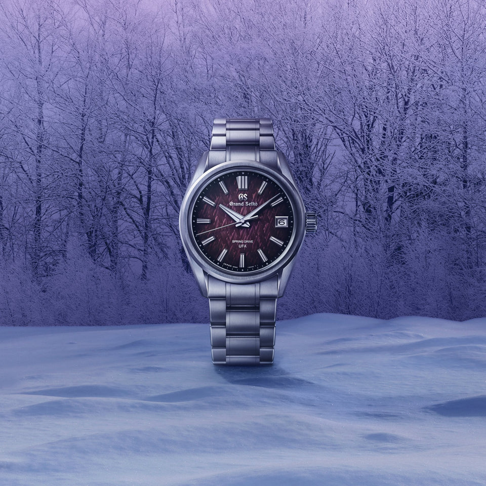 Grand Seiko Limited Edition 'Violet Dawn' Ice Forest Spring Drive UFA Watch