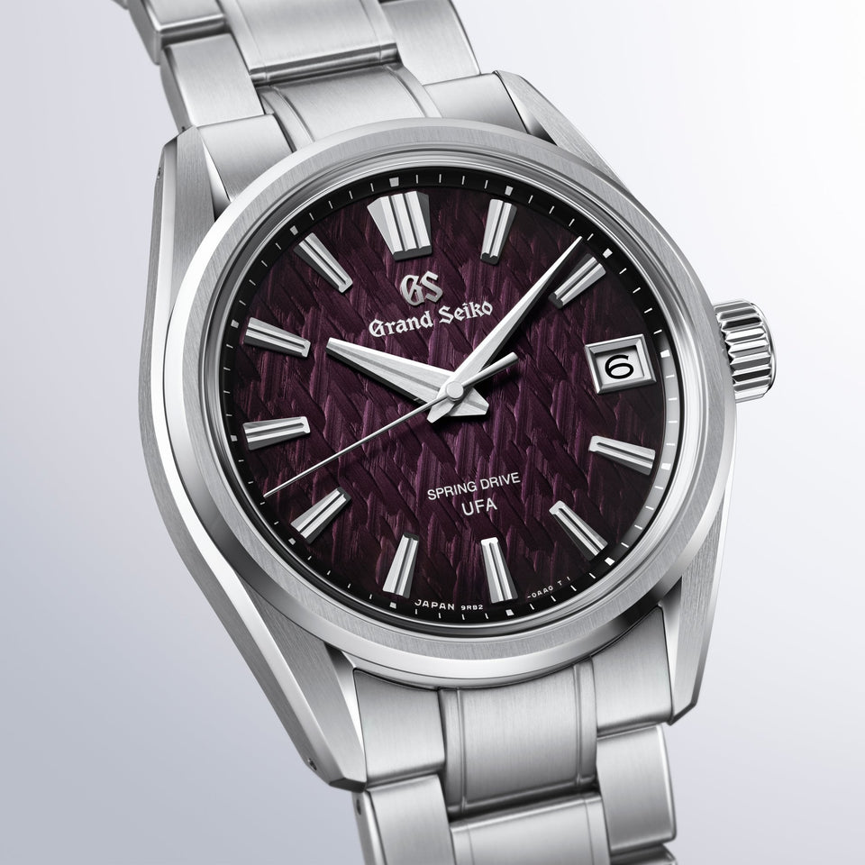 Grand Seiko Limited Edition 'Violet Dawn' Ice Forest Spring Drive UFA Watch