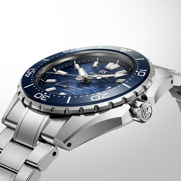 Grand Seiko Men's Evolution 9 Blue 'Ushio' Spring Drive U.F.A Watch
