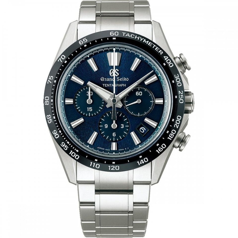 Grand Seiko Men's Evolution 9 Tentagraph Titanium Mechanical Chronograph Watch