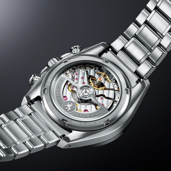 Grand Seiko Men's Evolution 9 Tentagraph Titanium Mechanical Chronograph Watch