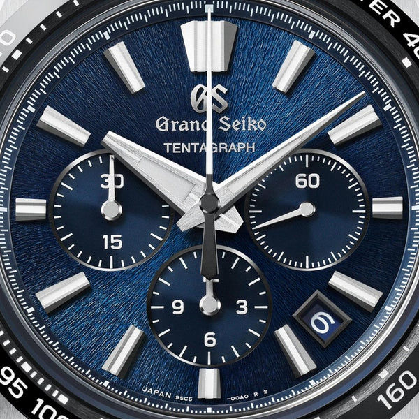 Grand Seiko Men's Evolution 9 Tentagraph Titanium Mechanical Chronograph Watch