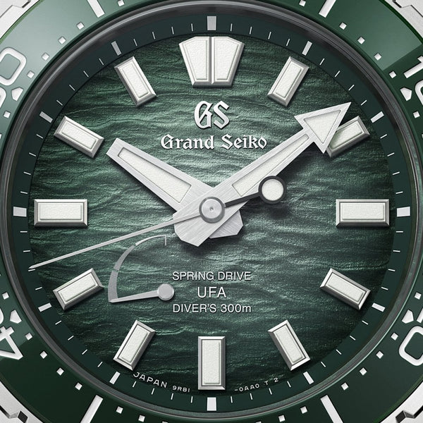 Grand Seiko Men's Evolution 9 Green 'Ushio' Spring Drive UFA Watch