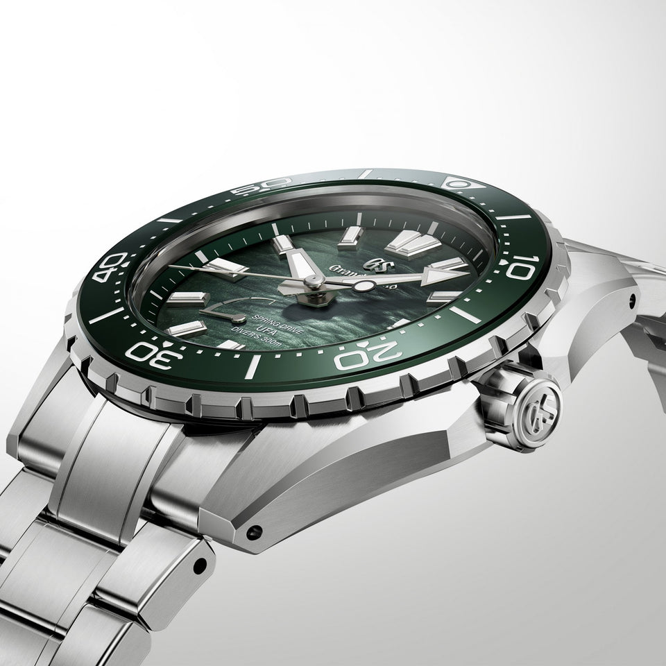 Grand Seiko Men's Evolution 9 Green 'Ushio' Spring Drive UFA Watch