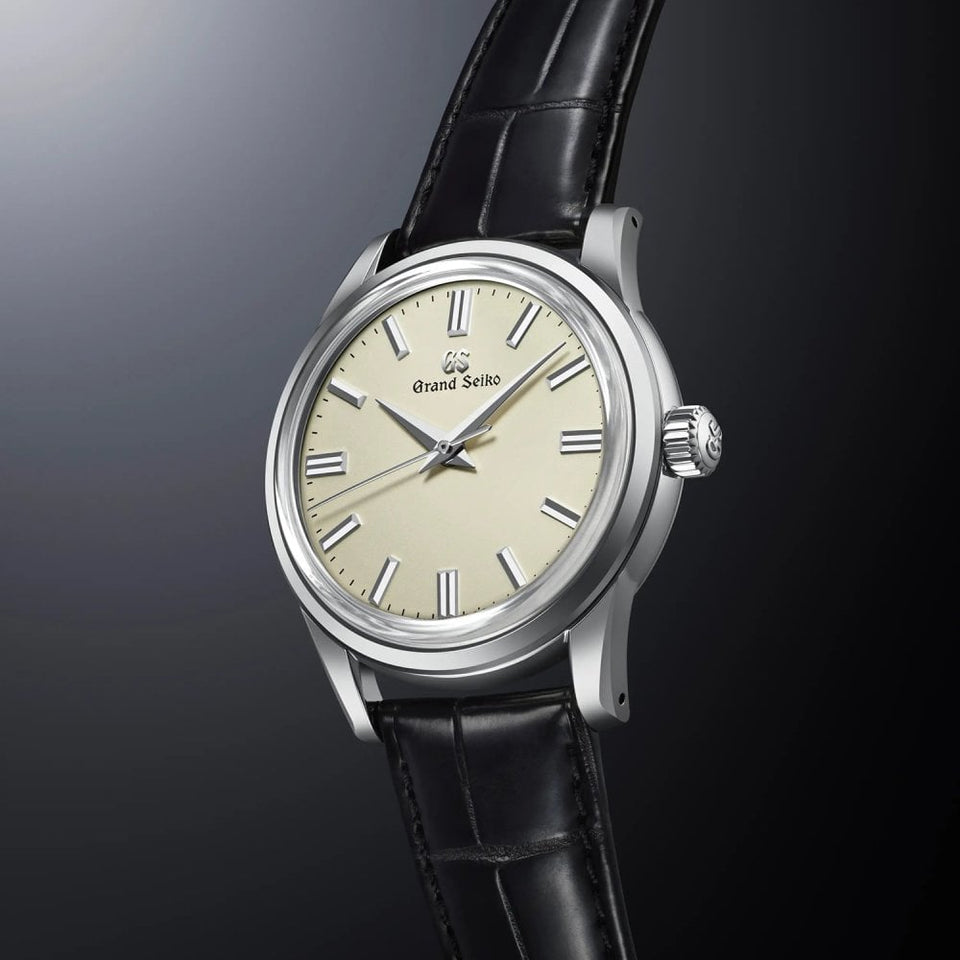 Grand Seiko Men's Heritage Cream Manual-Winding Mechanical Watch
