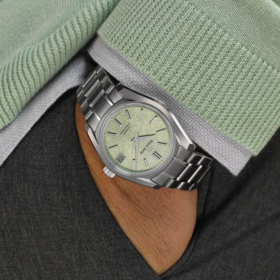 Grand Seiko Men's Heritage 'Sakura-Wakaba' 62GS Titanium Hi-Beat Watch