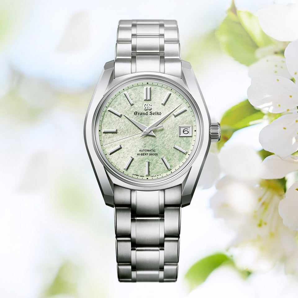 Grand Seiko Men's Heritage 'Sakura-Wakaba' 62GS Titanium Hi-Beat Watch