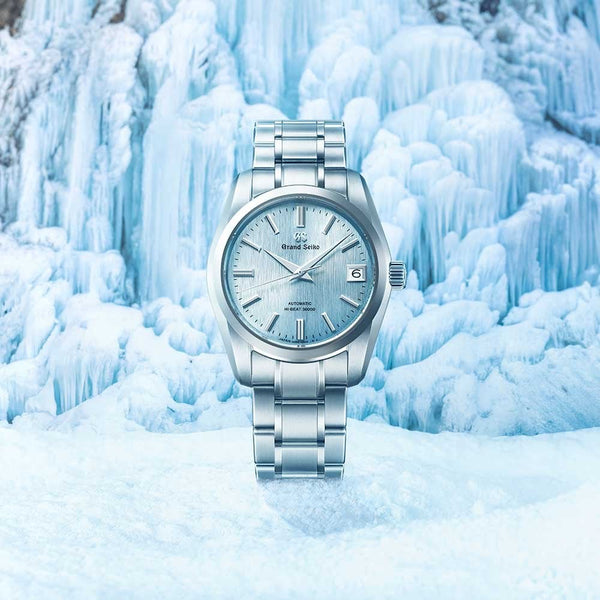 Grand Seiko Men's 'Icefall' Hi-Beat 1998 Revival 37mm Watch