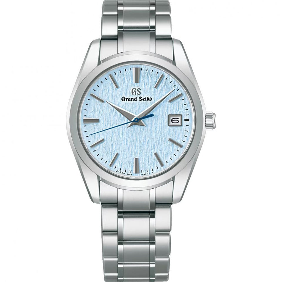Grand Seiko Men's 'Skyflake' 37mm Titanium Quartz Edition Watch