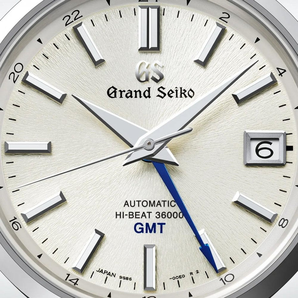 Grand Seiko Men's ‘Snowfall Mount Iwate’ 44GS Hi-Beat GMT Watch