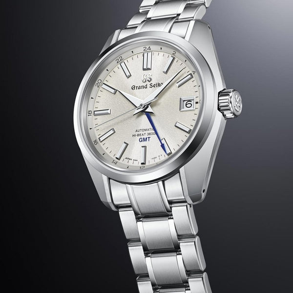 Grand Seiko Men's ‘Snowfall Mount Iwate’ 44GS Hi-Beat GMT Watch