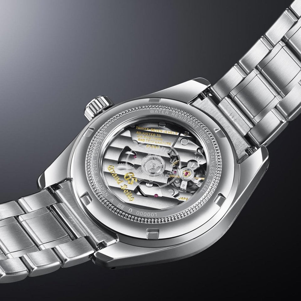 Grand Seiko Men's ‘Snowfall Mount Iwate’ 44GS Hi-Beat GMT Watch