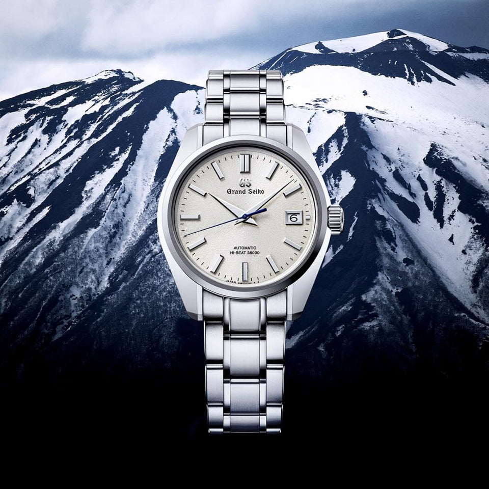 Grand Seiko Men's ‘Snowfall Mount Iwate’ 44GS Hi-Beat Watch