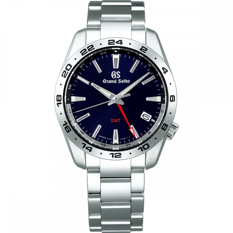 Grand Seiko Men's Sport 'Blue Scarlet' 39mm Quartz GMT Watch
