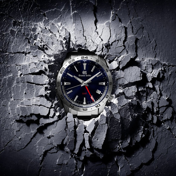 Grand Seiko Men's Sport 'Blue Scarlet' 39mm Quartz GMT Watch