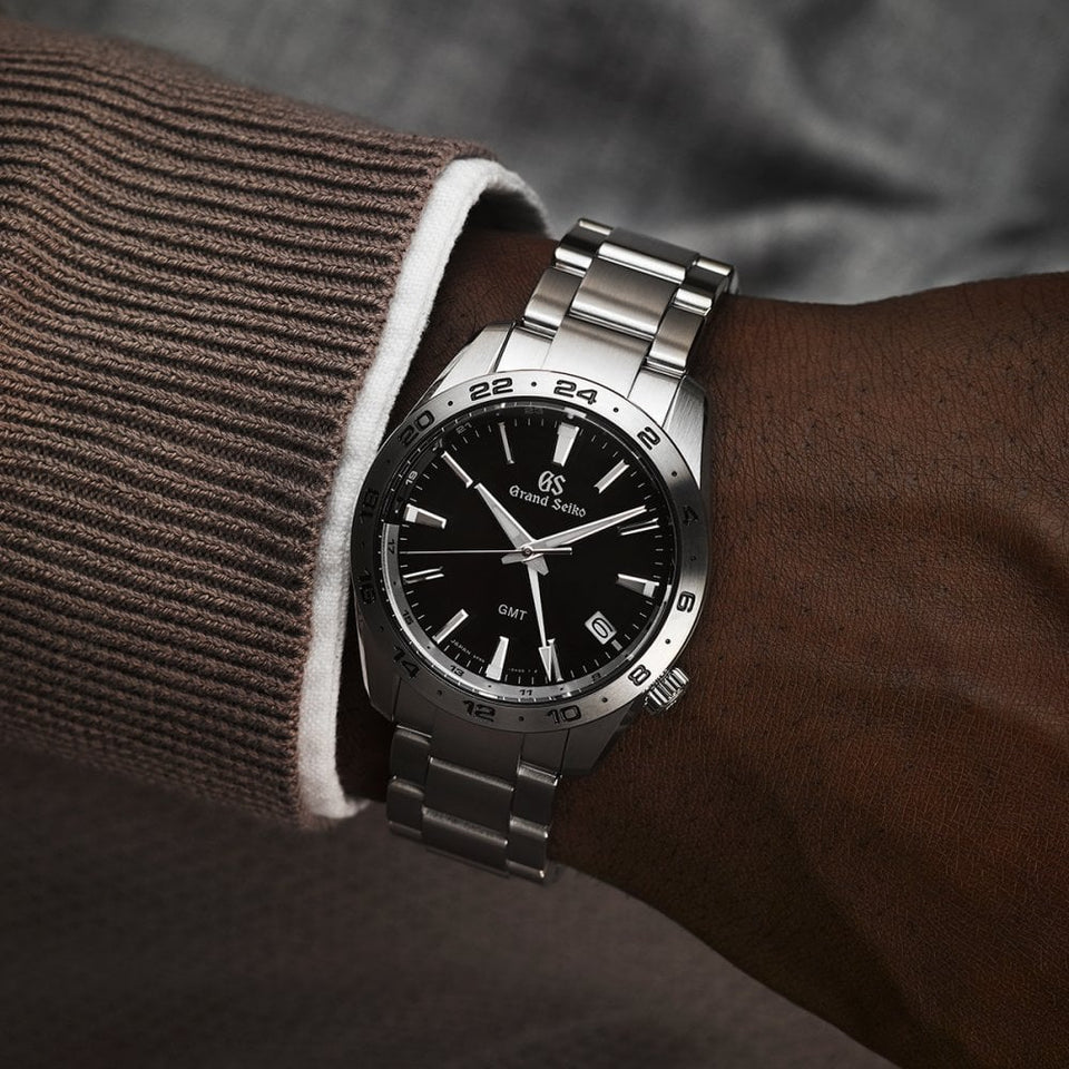 Grand Seiko Men's Sport 'Slate' 39mm Quartz GMT Watch