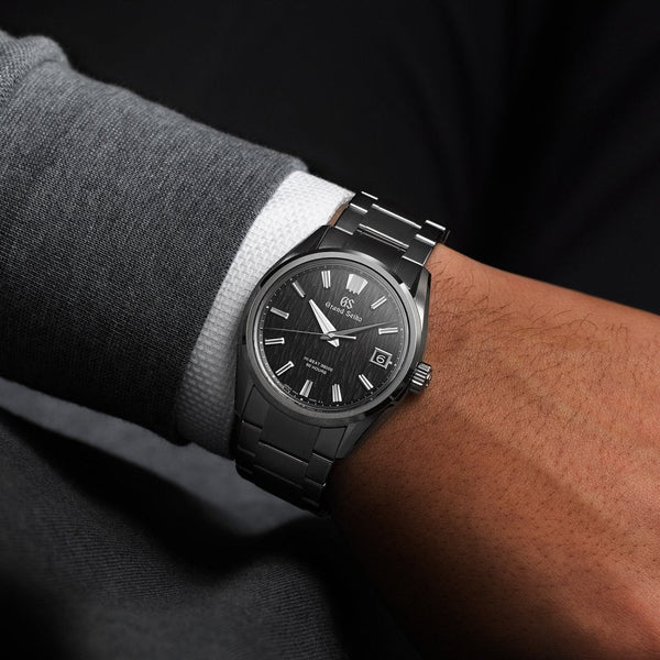 Grand Seiko 'Night Birch' 80-Hour Hi-Beat Automatic Titanium Watch