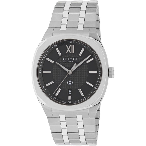 Gucci 25H Black Dial Automatic Watch