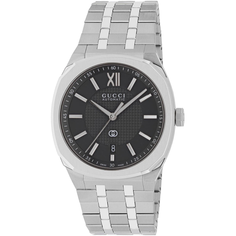 Gucci 25H Black Dial Automatic Watch