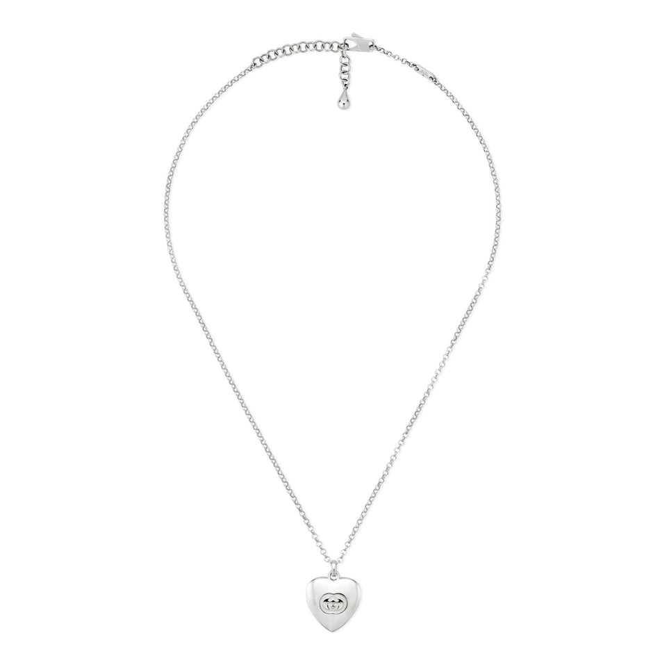 Gucci Blind for Love 50cm Heart Necklace