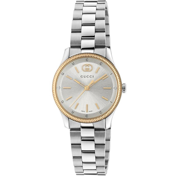 Gucci G-Timeless 29mm Rose Bezel Quartz Watch