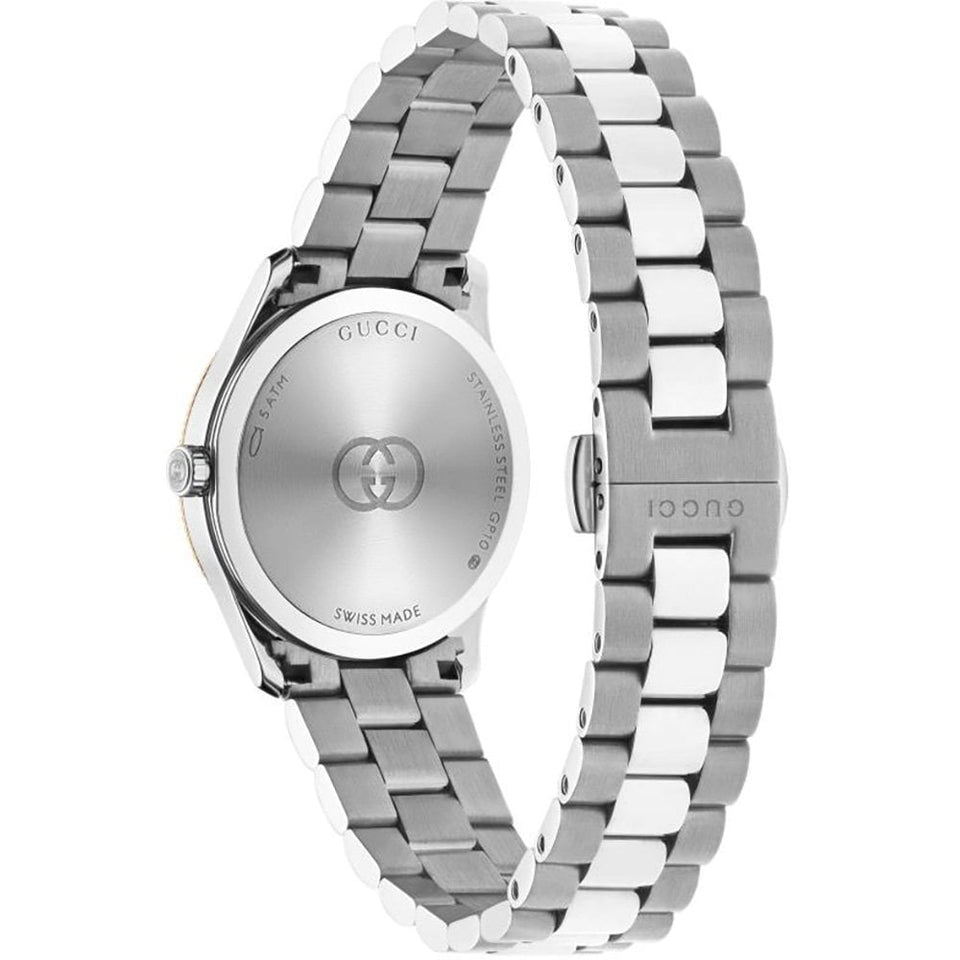 Gucci G-Timeless 29mm Rose Bezel Quartz Watch