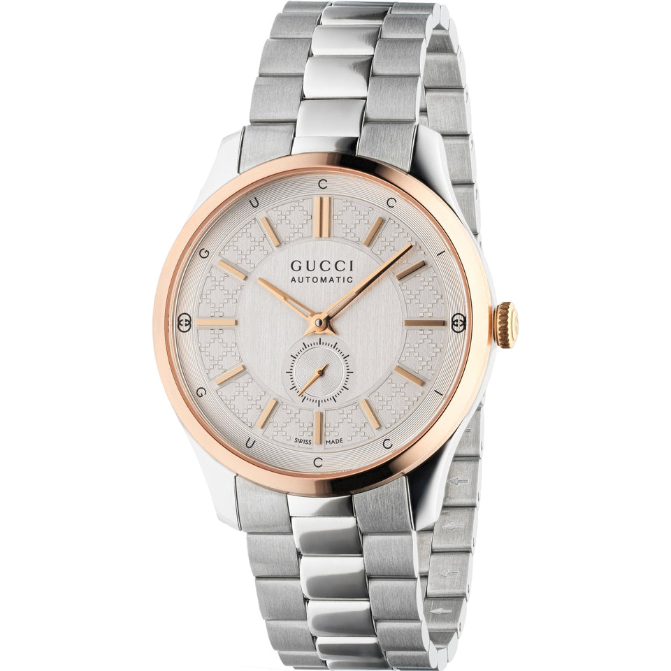 Gucci G-Timeless 40mm Silver Dial Automatic Watch