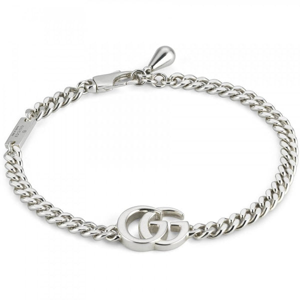 Gucci GG Marmont Sterling Silver Chain Bracelet
