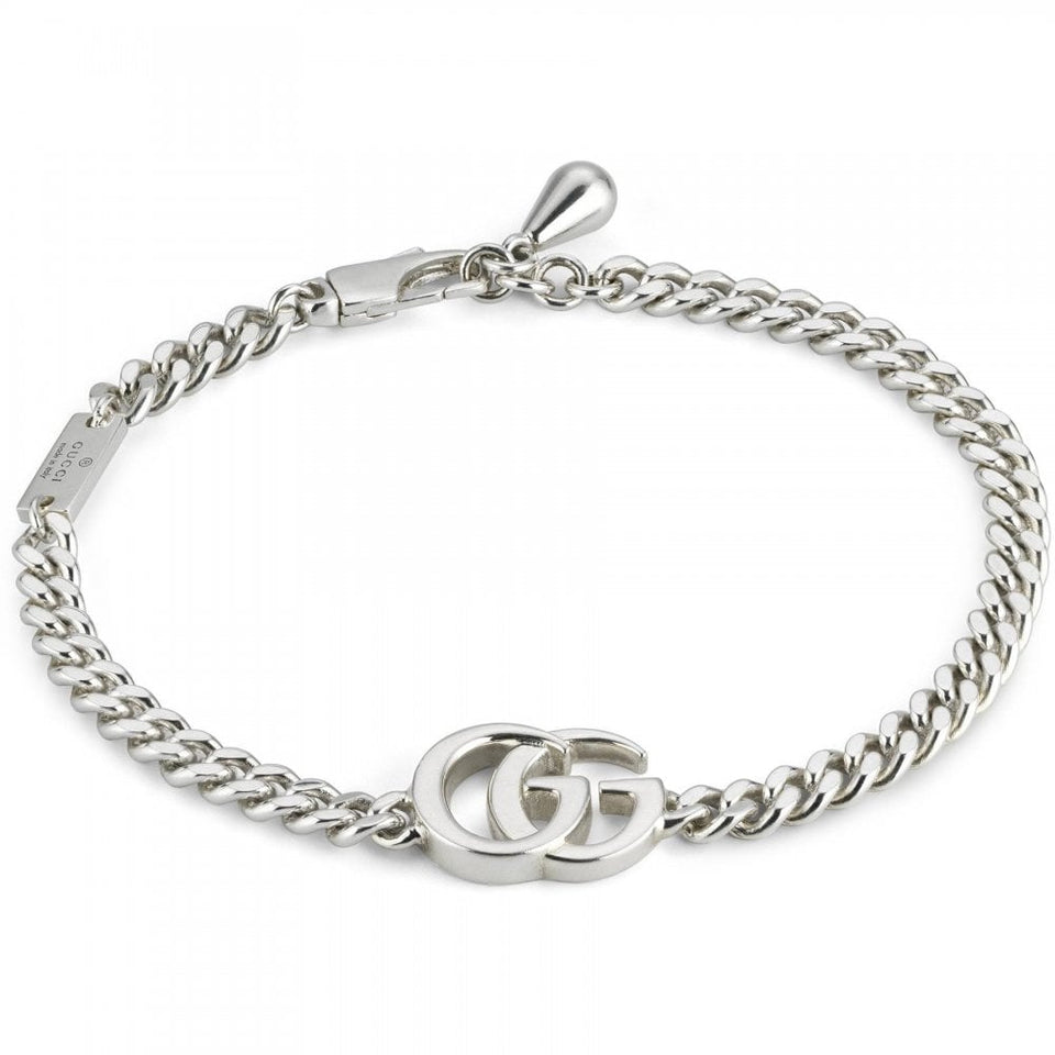 Gucci GG Marmont Sterling Silver Chain Bracelet