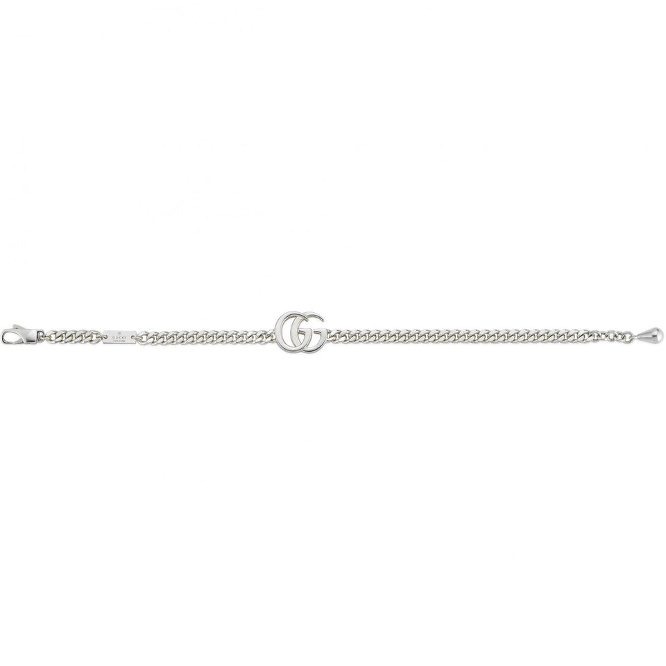 Gucci GG Marmont Sterling Silver Chain Bracelet