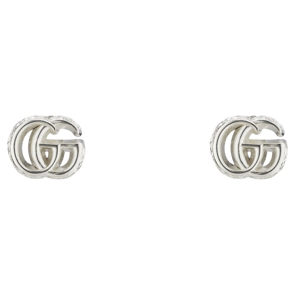 Gucci GG Marmont Sterling Silver Stud Earrings