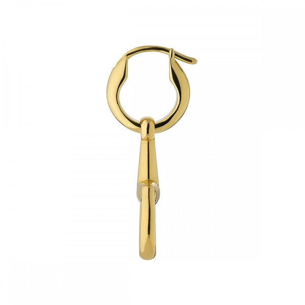 Gucci Horsebit 18ct Yellow Gold Drop Earrings
