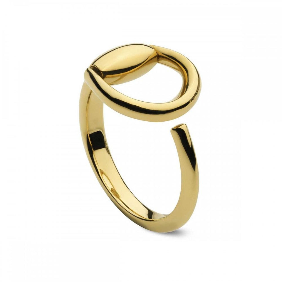 Gucci Horsebit 18ct Yellow Gold Ring