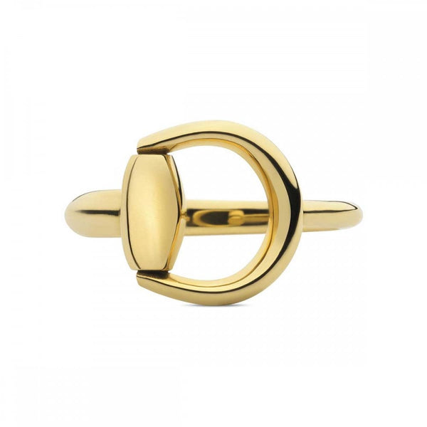Gucci Horsebit 18ct Yellow Gold Ring