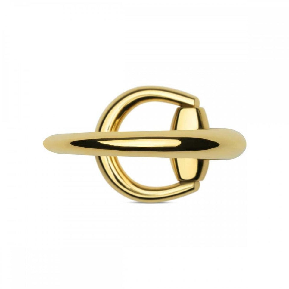 Gucci Horsebit 18ct Yellow Gold Ring