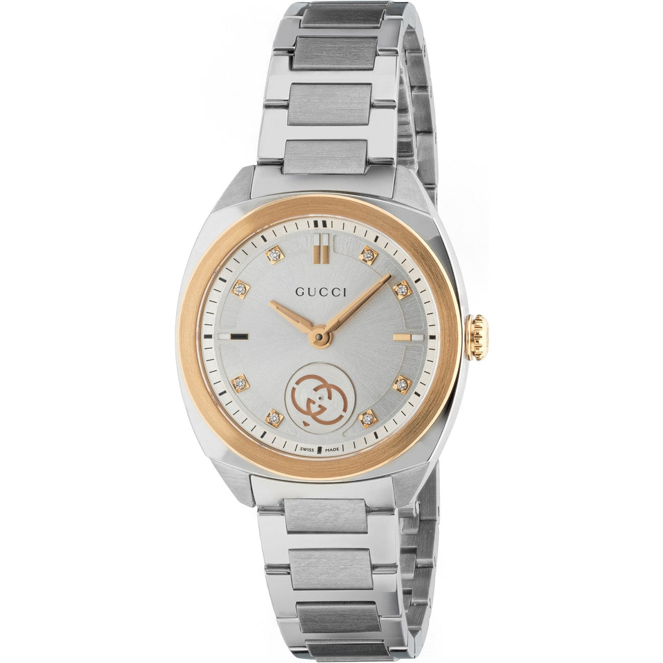 Gucci Interlocking G 29mm Diamond Set Ladies Watch