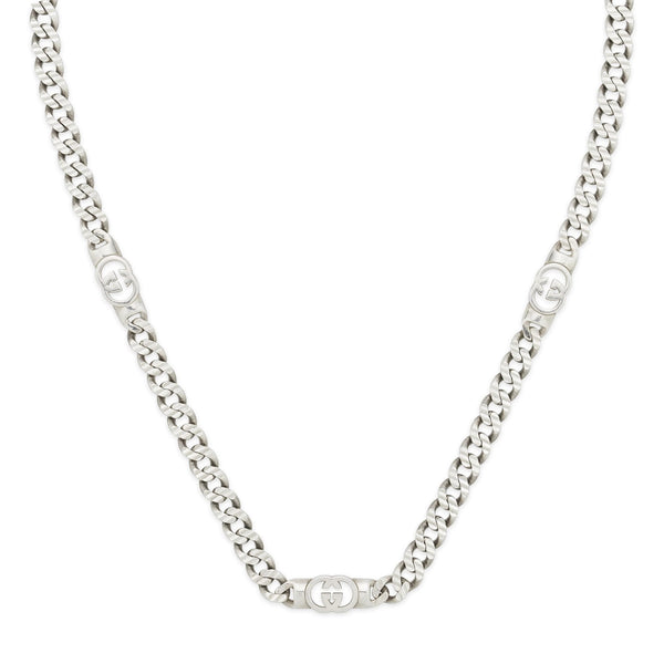 Gucci Interlocking G 45-50 cm Chunky Curb Chain